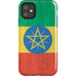 Ethiopia Flag Distressed iPhone 11 Impact Case